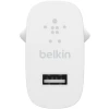 Сетевое зарядное устройство Belkin 12W USB-A White (WCA002VFWH)