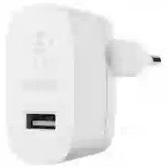 Сетевое зарядное устройство Belkin 12W USB-A White (WCA002VFWH)