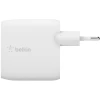 Мережевий зарядний пристрій Belkin Home 24W 2xUSB-A White (WCB002VFWH)