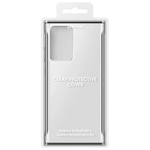 Чехол Samsung Clear Protective Cover для Samsung Galaxy Note 20 Ultra N985 Black (EF-GN985CBEGRU)