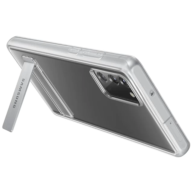 Чехол Samsung Clear Standing Cover для Samsung Galaxy Note 20 N980 Transparent (EF-JN980CTEGRU)