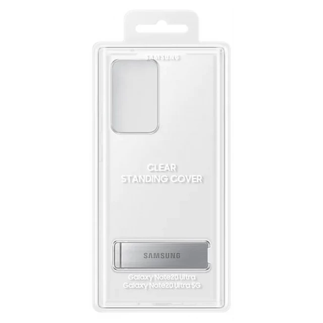 Чохол Samsung Clear Standing Cover для Samsung Galaxy Note 20 Ultra N985 Transparent (EF-JN985CTEGRU)
