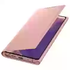 Чохол Samsung LED View Cover для Samsung Galaxy Note 20 N980 Copper Brown (EF-NN980PAEGRU)