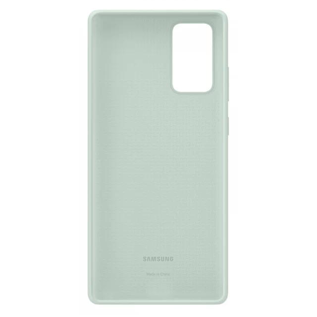 Чехол Samsung Silicone Cover для Samsung Galaxy Note 20 N980 Mint (EF-PN980TMEGRU)
