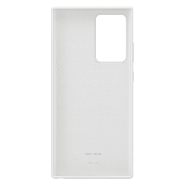 Чохол Samsung Silicone Cover для Samsung Galaxy Note 20 Ultra N985 White (EF-PN985TWEGRU)