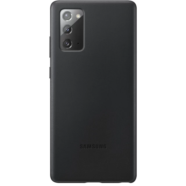 Чехол Samsung Leather Cover для Samsung Galaxy Note 20 N980 Black (EF-VN980LBEGRU)
