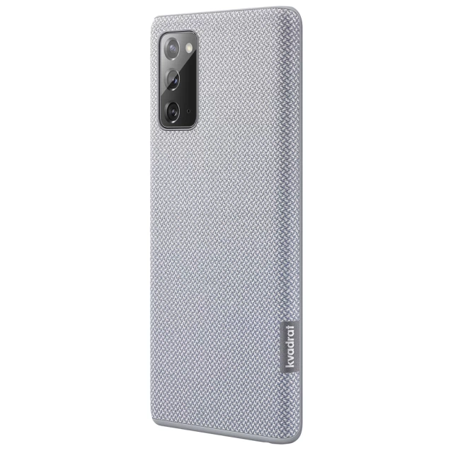 Чохол Samsung Kvadrat Cover для Samsung Galaxy Note 20 N980 Gray (EF-XN980FJEGRU)