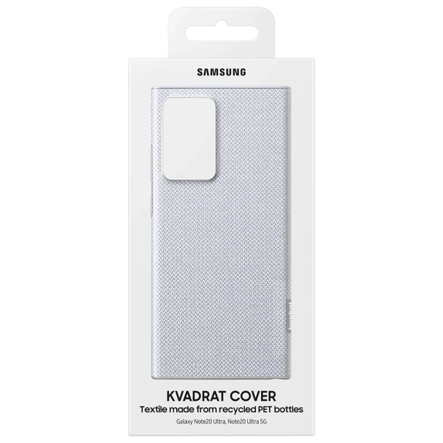 Чохол Samsung Kvadrat Cover для Samsung Galaxy Note 20 Ultra N985 Gray (EF-XN985FJEGRU)