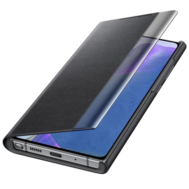 Чохол Samsung Clear View Cover для Samsung Galaxy Note 20 N980 Black (EF-ZN980CBEGRU)