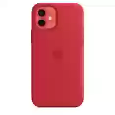 Чохол Apple Silicone Case для iPhone 12 | 12 Pro with MagSafe (PRODUCT)RED Original (MHL63ZE/A)