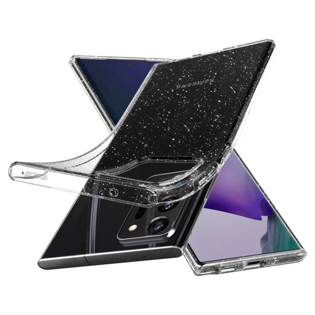 Чехол Spigen для Samsung Galaxy Note 20 Ultra Liquid Crystal Glitter Crystal Quartz (ACS01390)