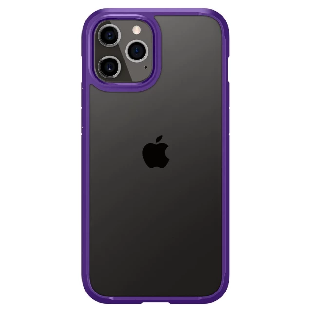 Чехол Spigen для iPhone 12 Pro Max Crystal Hybrid Hydrangea Purple (ACS01478)