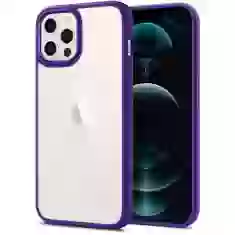 Чохол Spigen для iPhone 12 Pro Max Crystal Hybrid Hydrangea Purple (ACS01478)