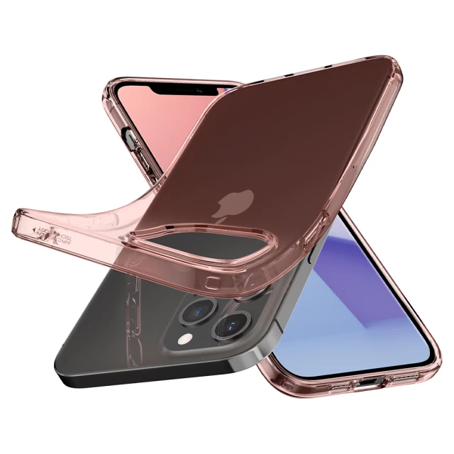 Чохол Spigen для iPhone 12 | 12 Pro Crystal Flex Rose Crystal (ACS01518)