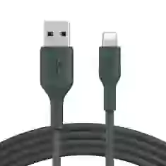 Кабель Belkin USB-A - Lightning PVC Midnight Green 1m (CAA001BT1MMG)