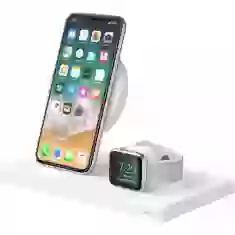 Беспроводное зарядное устройство Belkin Pad/Stand/Apple Watch 2-in-1 7.5W White (F8J234VFWHT-APL)