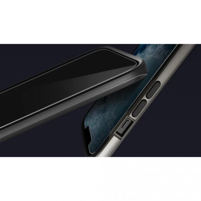 Захисне скло Spigen для iPhone 12 Pro Max Glas tR EZ Fit Privacy (2Pack) (AGL01793)