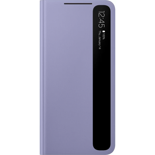 Чехол Samsung Smart Clear View Cover для Samsung Galaxy S21 Violet (EF-ZG991CVEGRU)