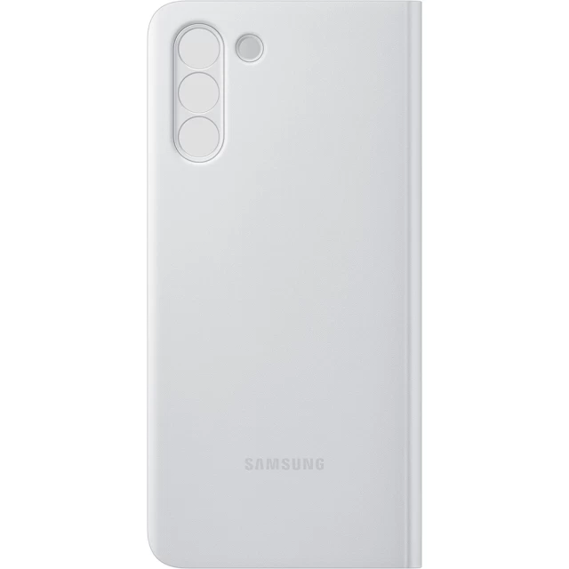 Чохол Samsung Smart Clear View Cover для Samsung Galaxy S21 Plus Light Gray (EF-ZG996CJEGRU)