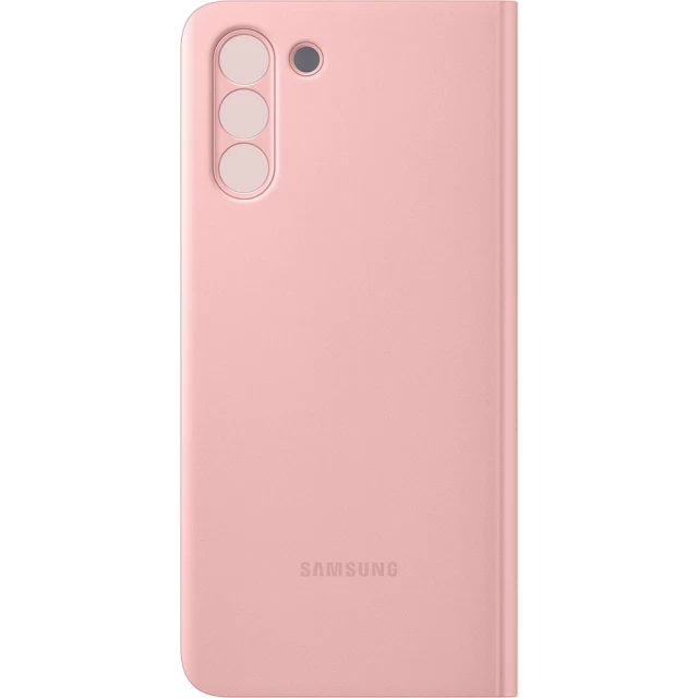 Чехол Samsung Smart Clear View Cover для Samsung Galaxy S21 Plus Pink (EF-ZG996CPEGRU)