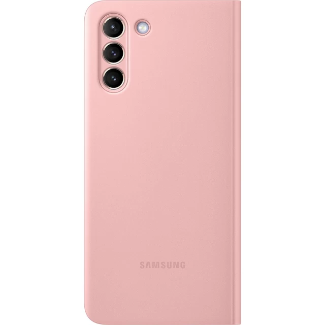 Чохол Samsung Smart Clear View Cover для Samsung Galaxy S21 Plus Pink (EF-ZG996CPEGRU)