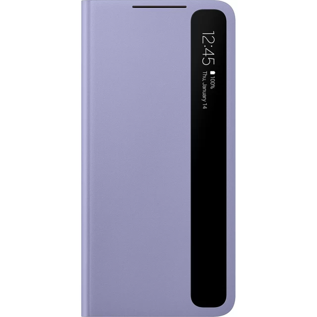Чехол Samsung Smart Clear View Cover для Samsung Galaxy S21 Plus Violet (EF-ZG996CVEGRU)