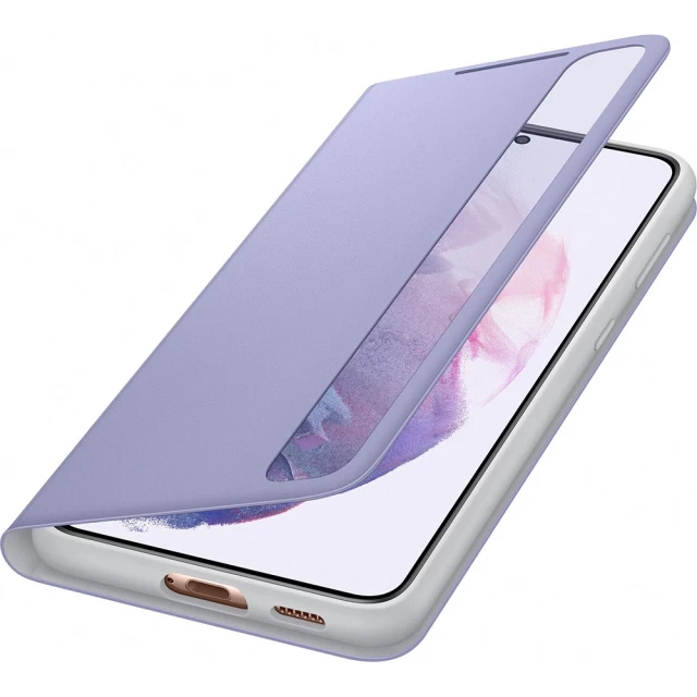 Чохол Samsung Smart Clear View Cover для Samsung Galaxy S21 Plus Violet (EF-ZG996CVEGRU)