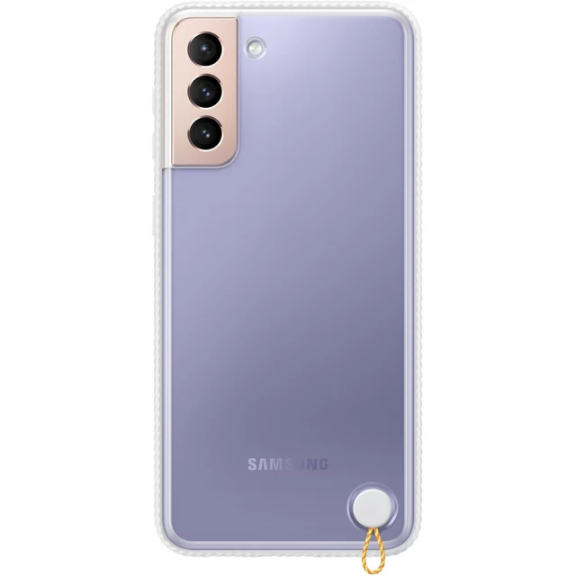 Чехол Samsung Clear Protective Cover для Samsung Galaxy S21 Plus White (EF-GG996CWEGRU)