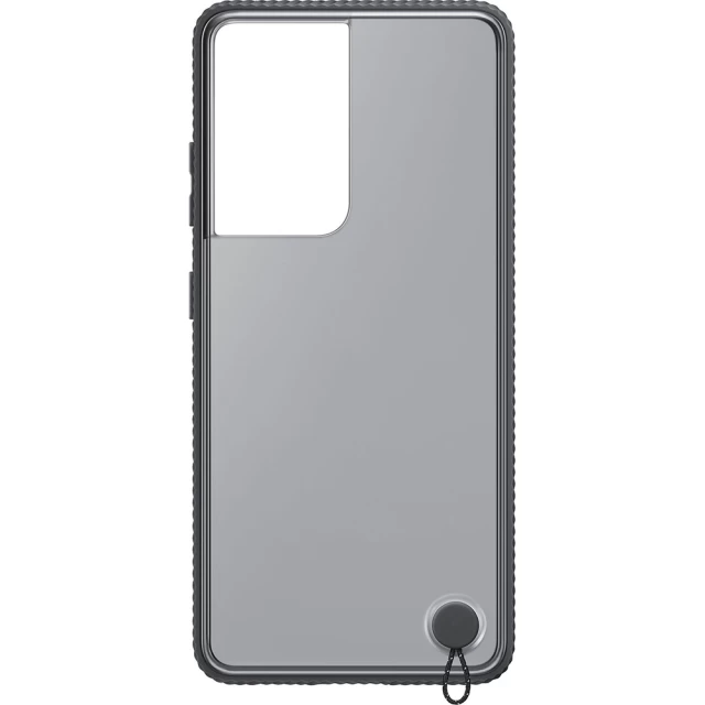 Чехол Samsung Clear Protective Cover для Samsung Galaxy S21 Ultra Black (EF-GG998CBEGRU)