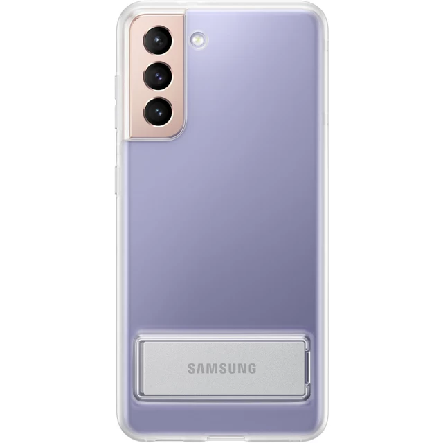 Чохол Samsung Clear Standing Cover для Samsung Galaxy S21 Transparency (EF-JG991CTEGRU)