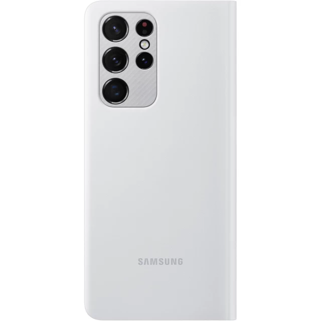 Чохол Samsung Smart LED View Cover для Samsung Galaxy S21 Ultra Light Gray (EF-NG998PJEGRU)