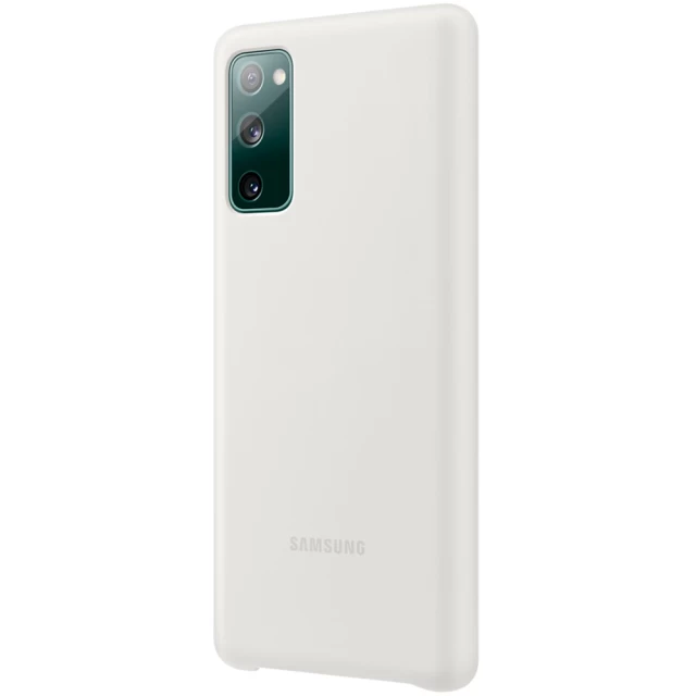 Чохол Samsung Silicone Cover для Samsung Galaxy S20FE White (EF-PG780TWEGRU)