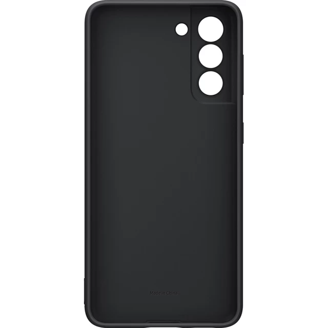 Чехол Samsung Silicone Cover для Samsung Galaxy S21 Black (EF-PG991TBEGRU)