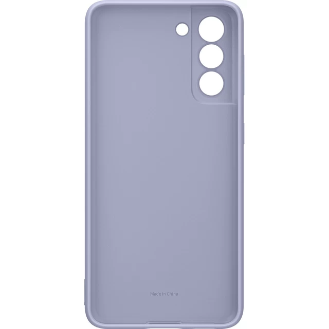 Чехол Samsung Silicone Cover для Samsung Galaxy S21 Violet (EF-PG991TVEGRU)