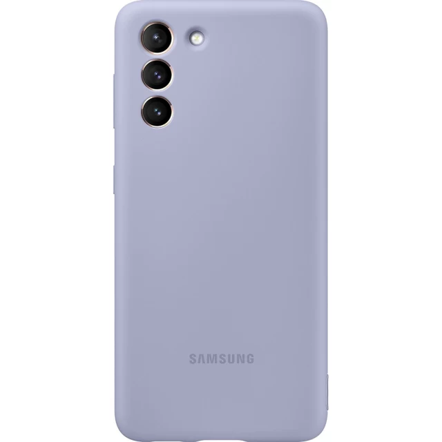 Чохол Samsung Silicone Cover для Samsung Galaxy S21 Violet (EF-PG991TVEGRU)