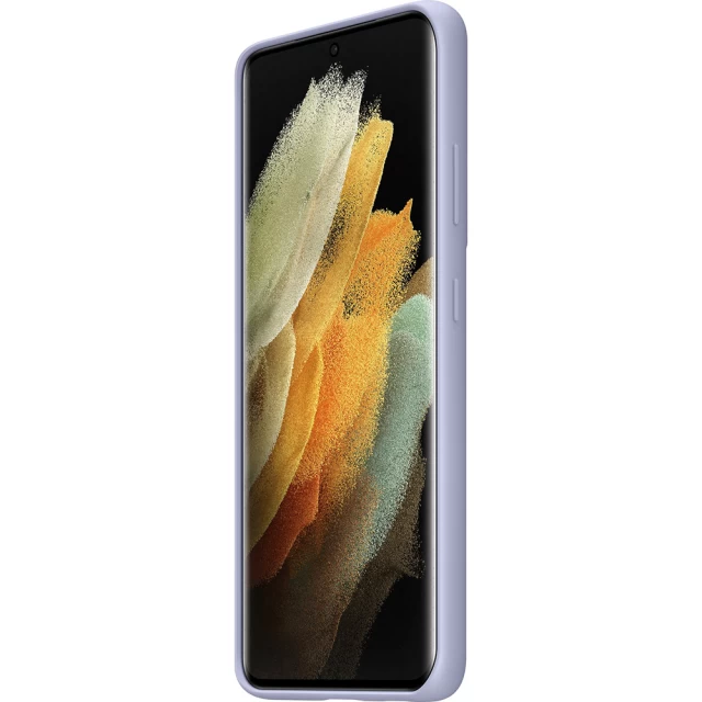 Чохол Samsung Silicone Cover для Samsung Galaxy S21 Ultra Violet (EF-PG998TVEGRU)