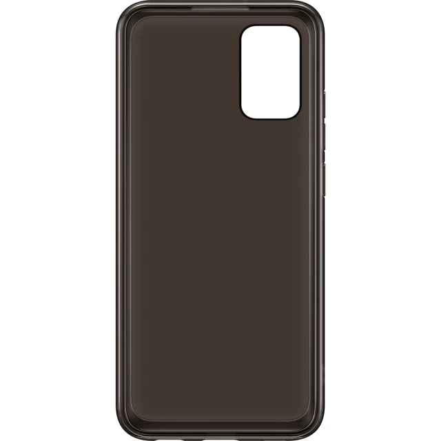 Чохол Samsung Soft Clear Cover для Samsung Galaxy A02s Black (EF-QA025TBEGRU)