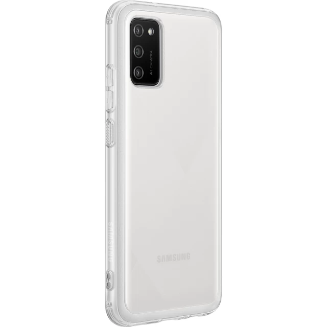 Чехол Samsung Soft Clear Cover для Samsung Galaxy A02s Transparent (EF-QA025TTEGRU)