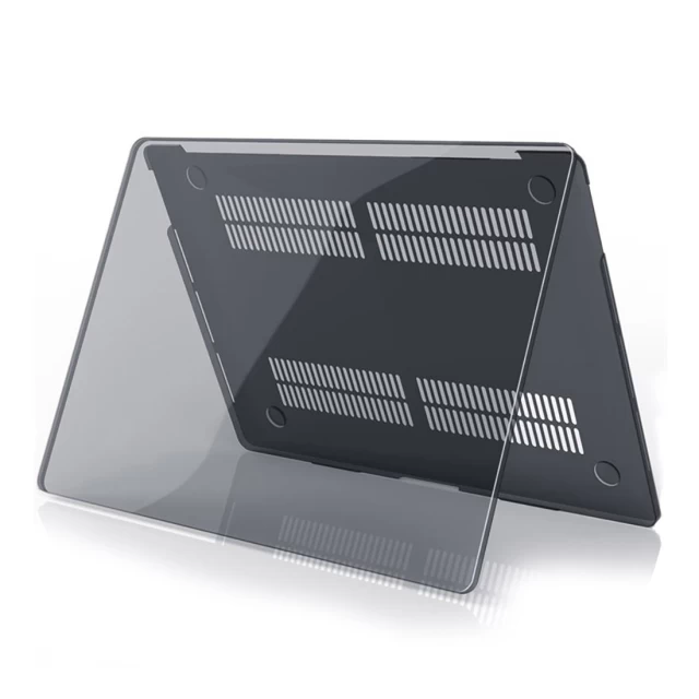 Чохол COTEetCI Universal Crystal для Macbook Air 13 (2018-2019) Transparent Black (MB1022-TB)