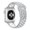 Ремінець COTEetCI W12 Band для Apple Watch 41 | 40 | 38 mm Grey/White (WH5216-TS-WH)