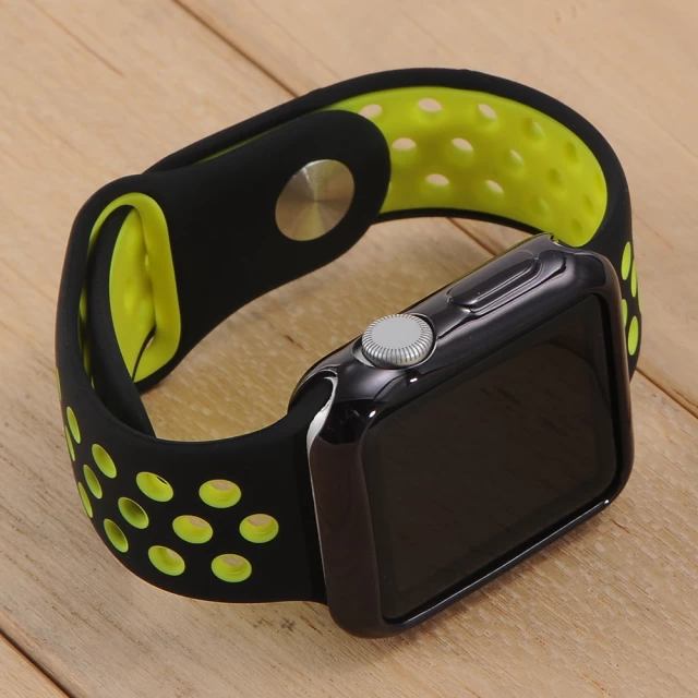 Силиконовый чехол COTEetCI TPU для Apple Watch 42 mm Black (CS7041-LK)