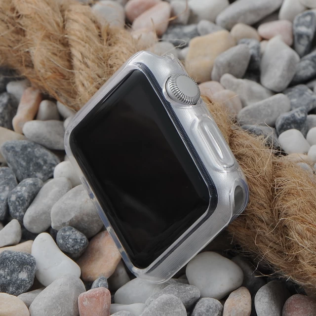 Силиконовый чехол COTEetCI TPU для Apple Watch 42 mm Transparent (CS7041-TT)