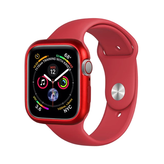 Магнитный чехол COTEetCI Aluminum для Apple Watch 40 mm Red (CS7057-RD)