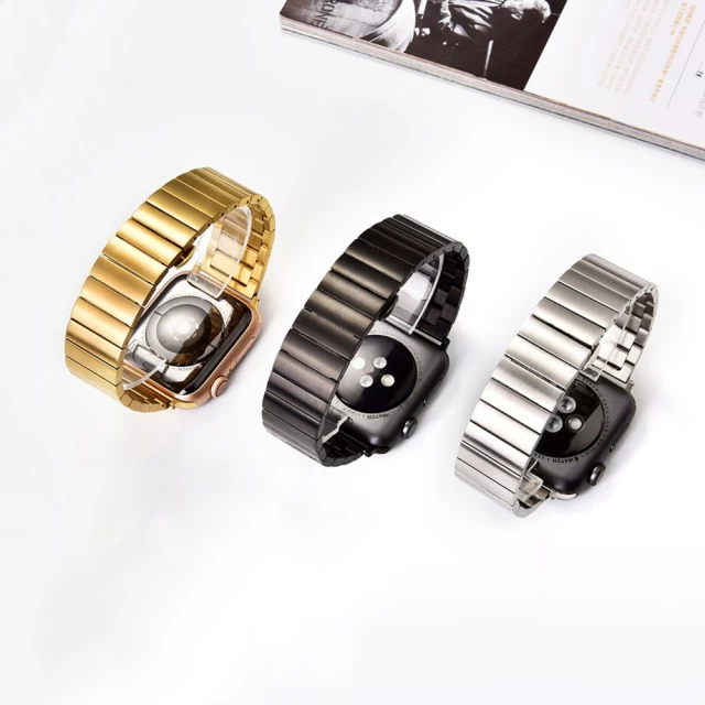 Ремешок COTEetCI W25 Steel Band для Apple Watch 49 | 45 | 44 | 42 mm Gold (WH5238-GD)