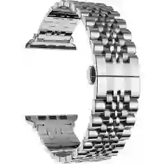 Ремінець COTEetCI W27 Steel Band для Apple Watch 49 | 45 | 44 | 42 mm Silver (WH5242-TS)