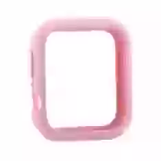 Силіконовий чохол Coteetci Liquid Silicone для Apple Watch 44 mm Pink (CS7068-LP)