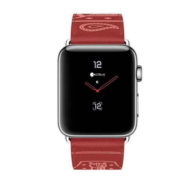 Ремешок COTEetCI Fashion W13 Leather для Apple Watch 41 | 40 | 38 mm Red (WH5218-RD)