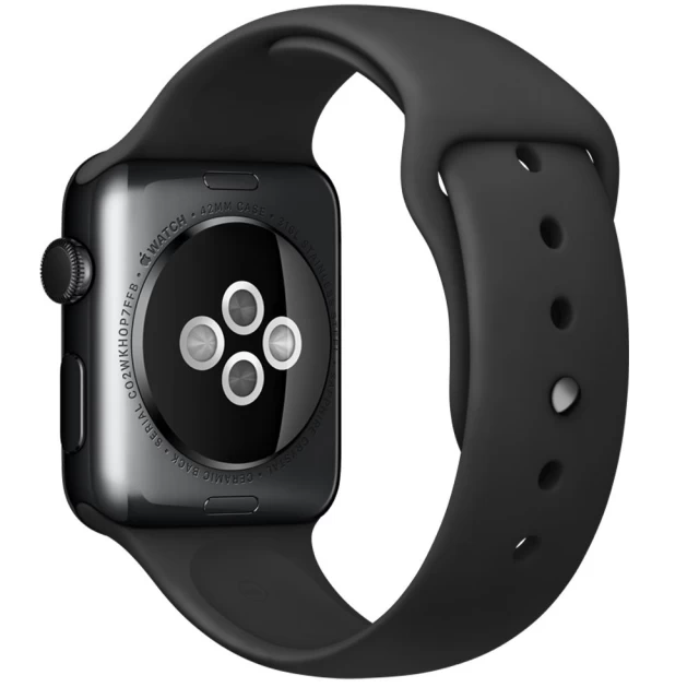 Ремінець COTEetCI W3 Sport Band для Apple Watch 41 | 40 | 38 mm Black (CS2085-BK)