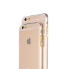 Чехол COTEetCI Utra-thin TPU Metal Buttons для iPhone 7/8/SE 2020 Gold (CS7006-CE)