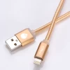 Кабель COTEetCI M30i USB-A - Lightning 1.2m Gold (CS2127-1.2M-GD)